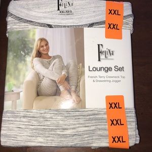 Felina lounge set size XXL 16-18 French Terry NWT